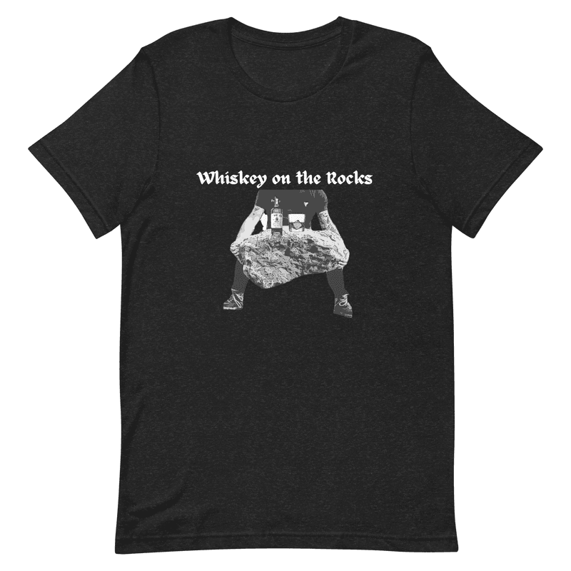 Whiskey on the Rocks | 100% Cotton T-shirt