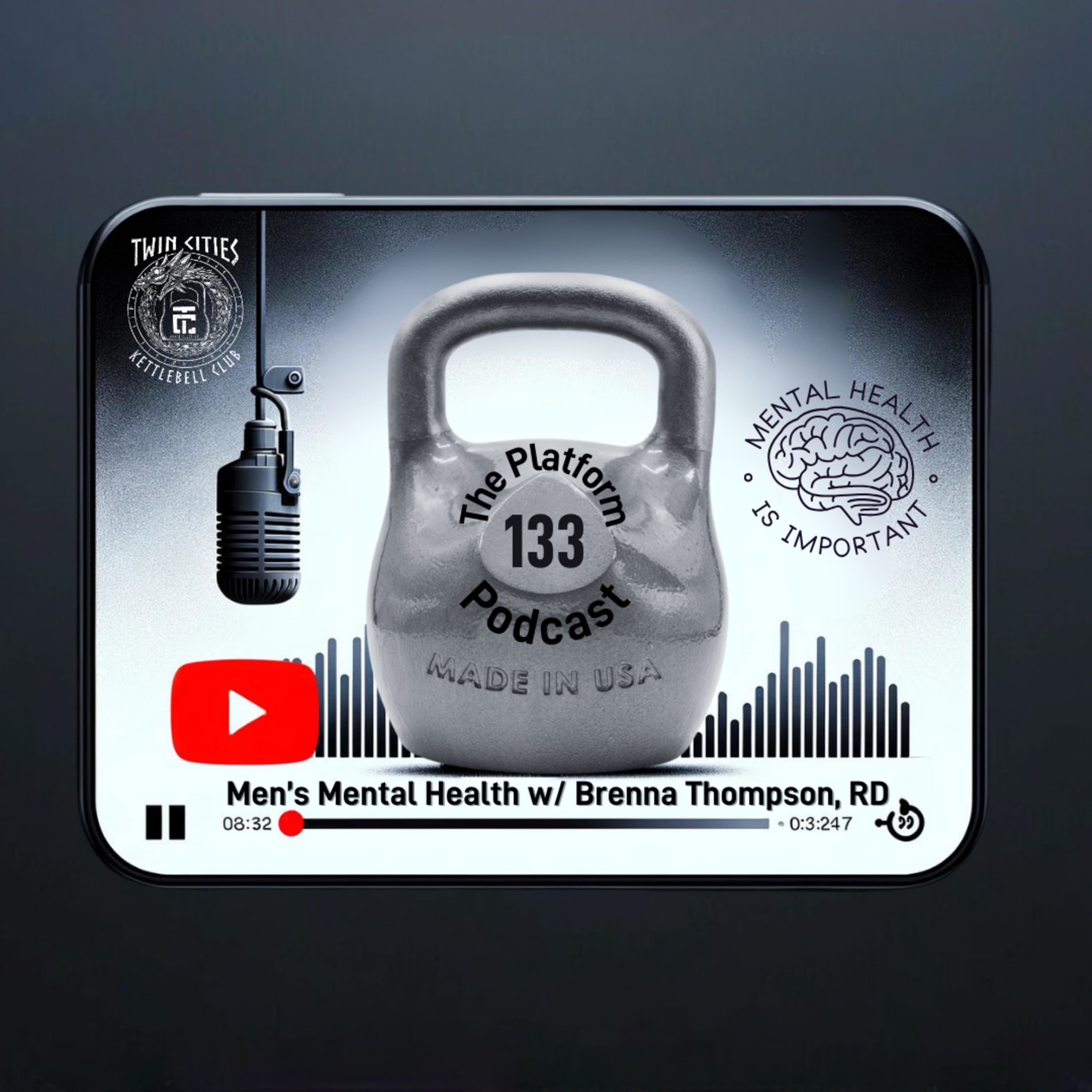 Men’s Mental Health w/ Brenna Thompson, RDN episode art