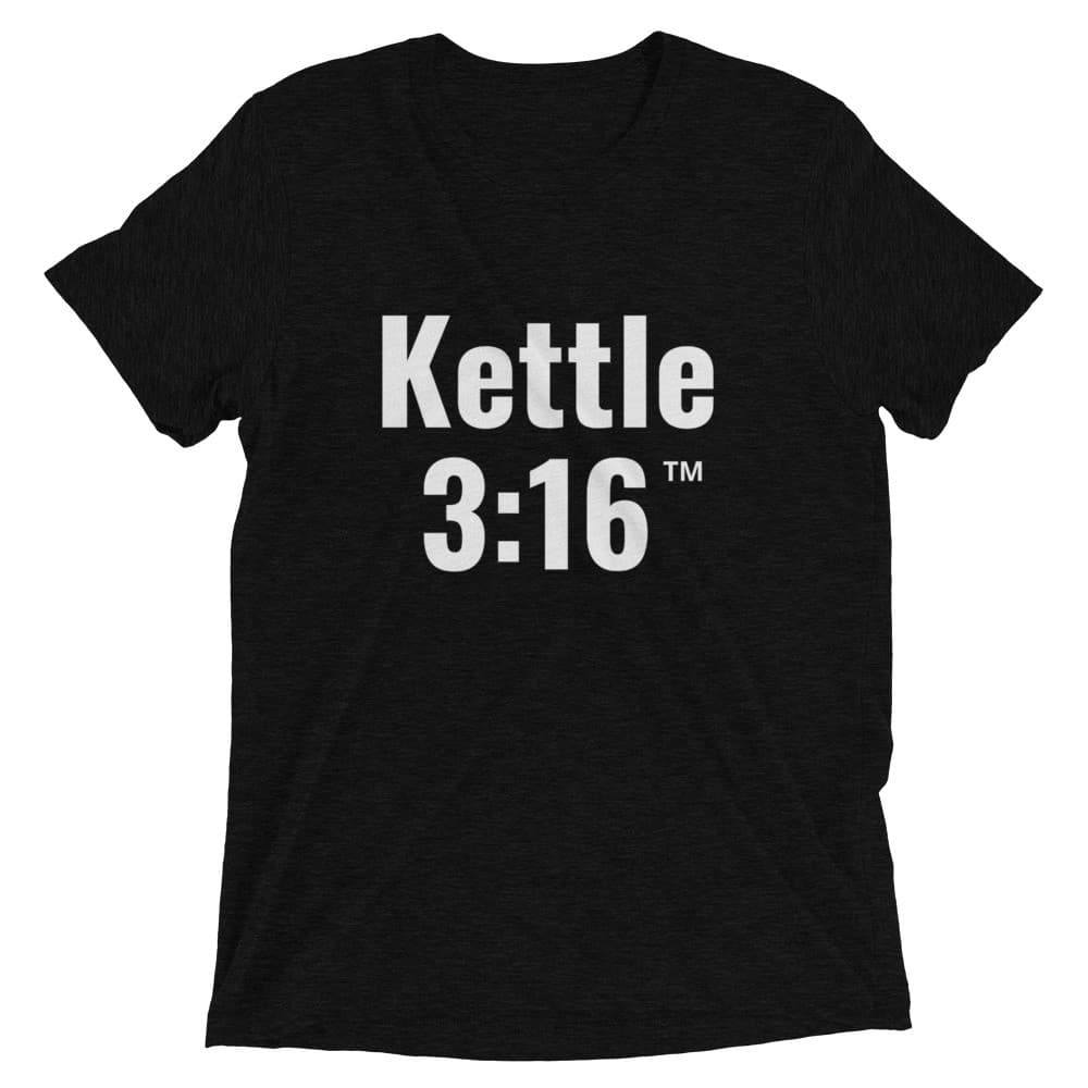 Tri-blend Kettle 3:16 t-shirt